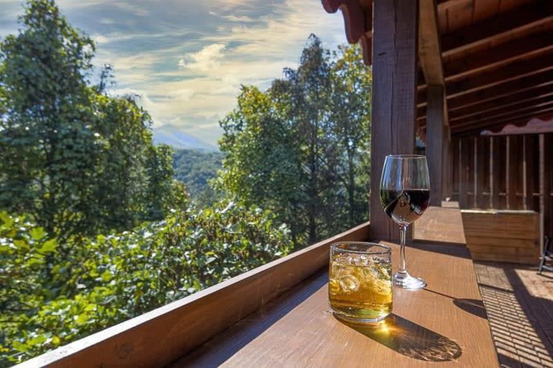Movie Theater Hot Tub View Mountain Escape Villa Gatlinburg Eksteriør bilde